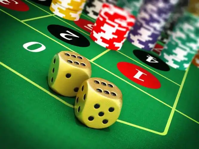 Tampilan permainan roulette kasino langsung dengan dealer profesional